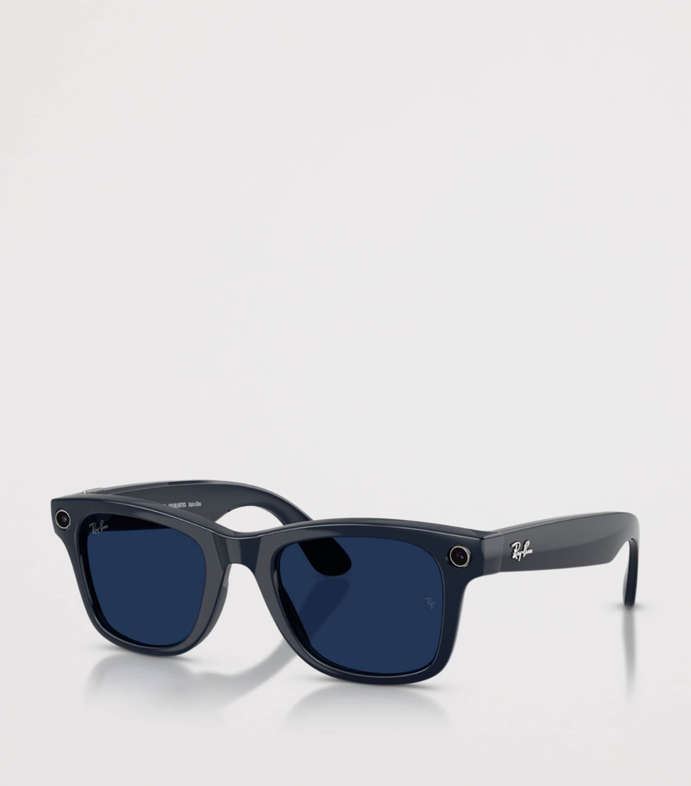 Ray-Ban Meta Wayfarer AI sunglasses with camera and speakers, imported from the UK
