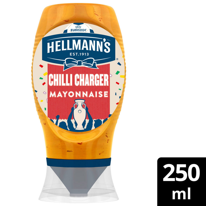 Hellmann's Chilli Charger Squeezy Mayonnaise