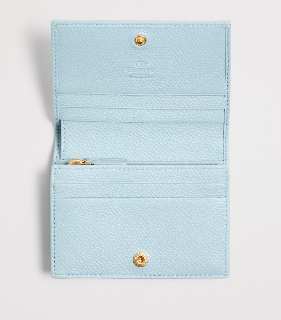Valentino Garavani Cherryific VLogo leather wallet, imported from the UK