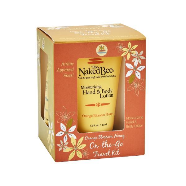 The Naked Bee Orange Blossom Honey travel kit 45ml - British product
