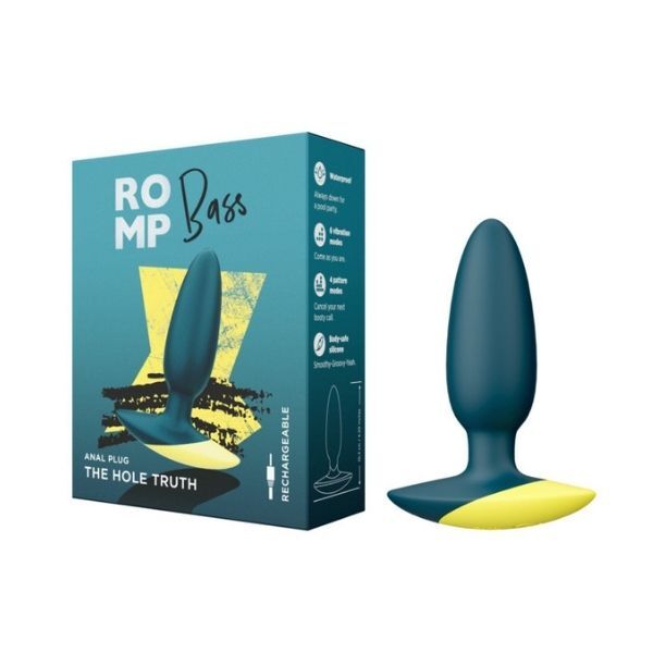 Romp Bass Vibrating Anal Plug GOODS Superdrug   