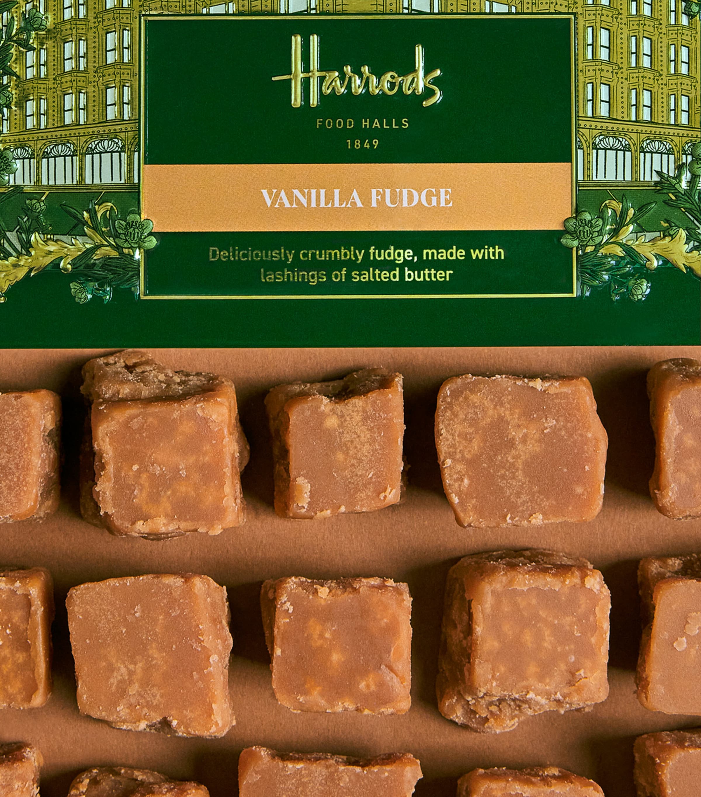 Harrods Vanilla Flavour Fudge 280g, UK version