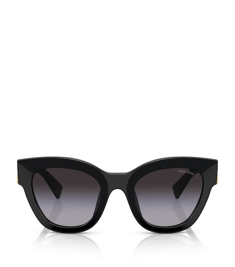 Miu Miu oversized acetate sunglasses (British brand)