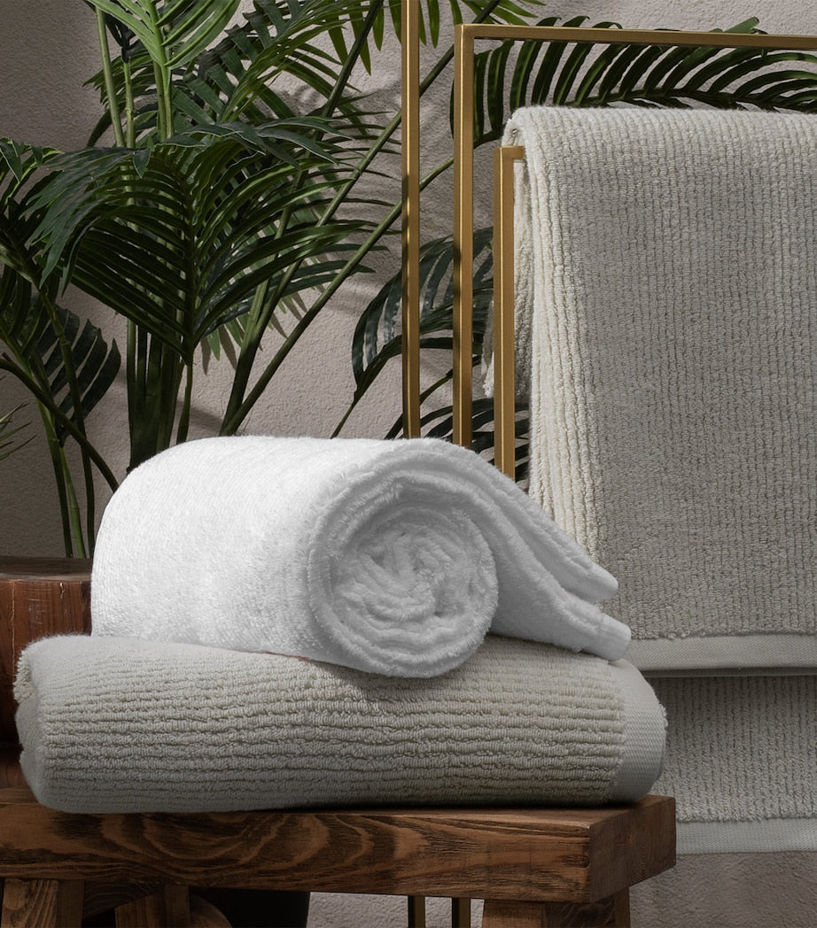 Hamam organic cotton face cloth 30x40cm - British product