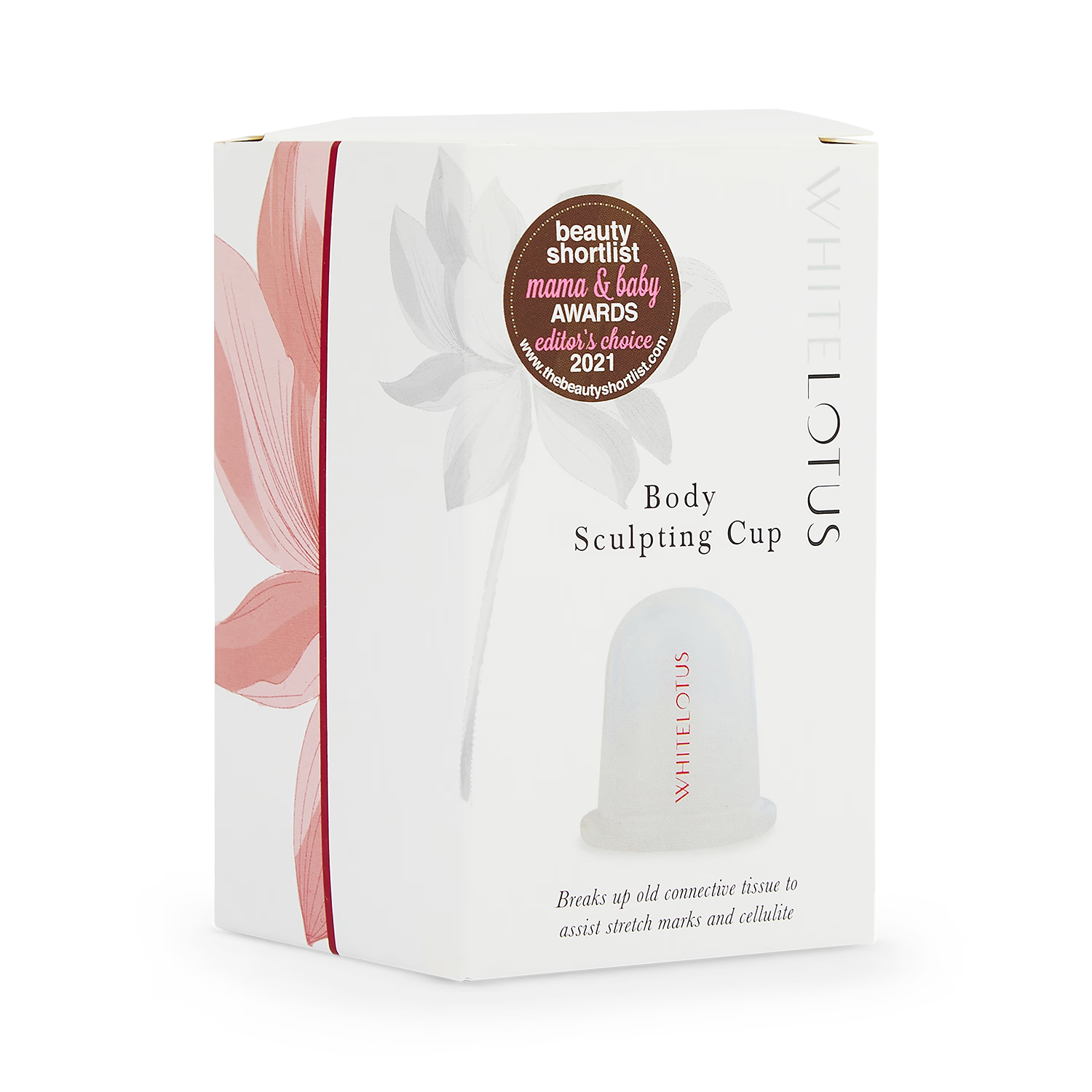 White Lotus Beauty silicone body sculpting cup massage tool, UK version