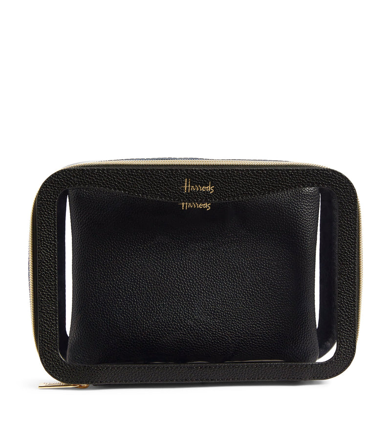 Harrods Transparent Oxford cosmetic bag, UK version