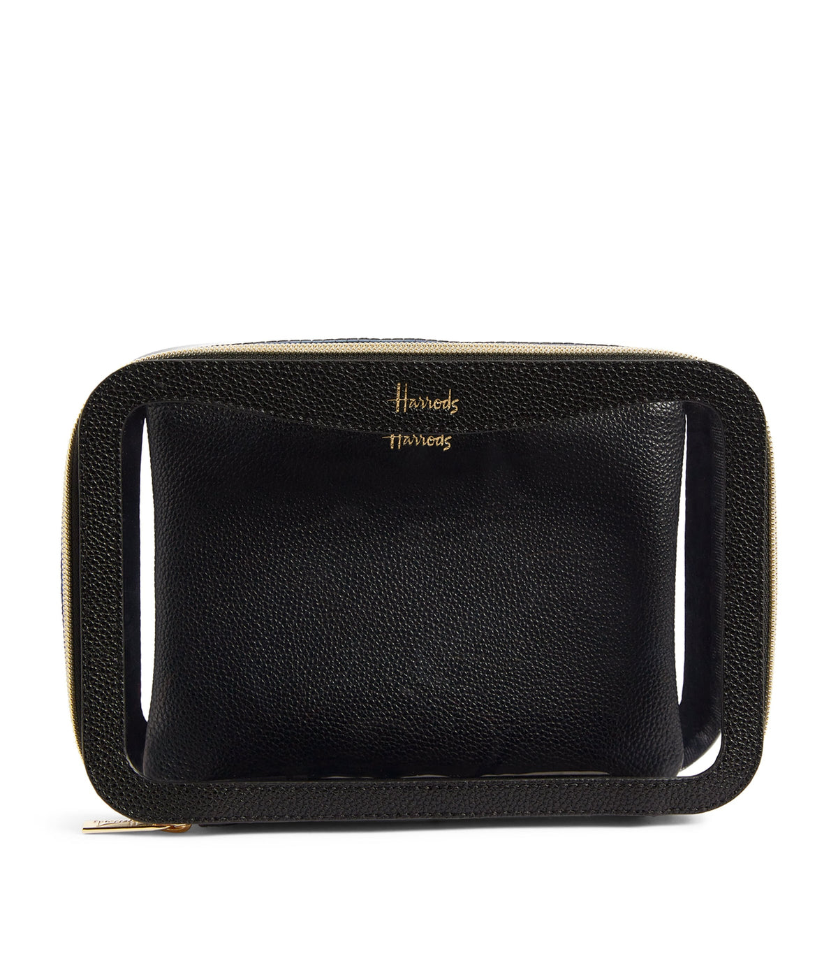 Harrods Transparent Oxford cosmetic bag, UK version