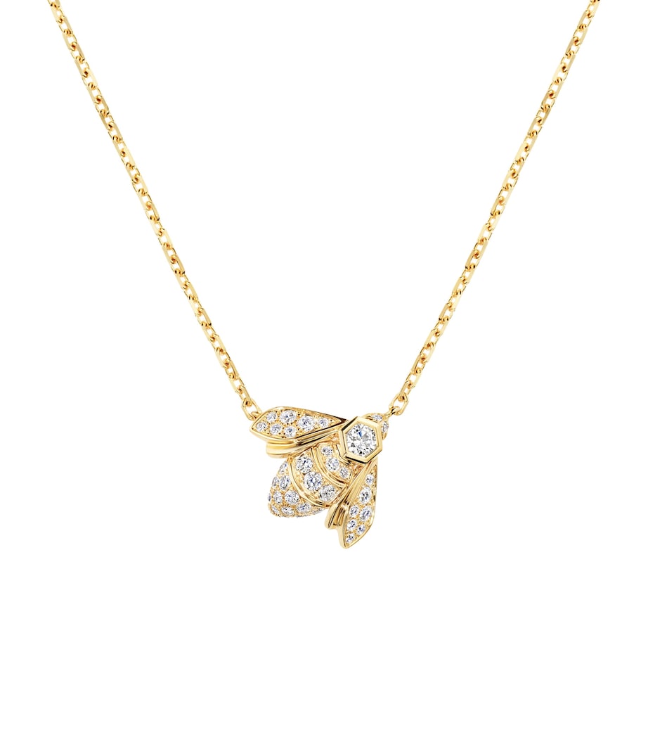 Chaumet Bee de Chaumet gold diamond necklace (British brand)