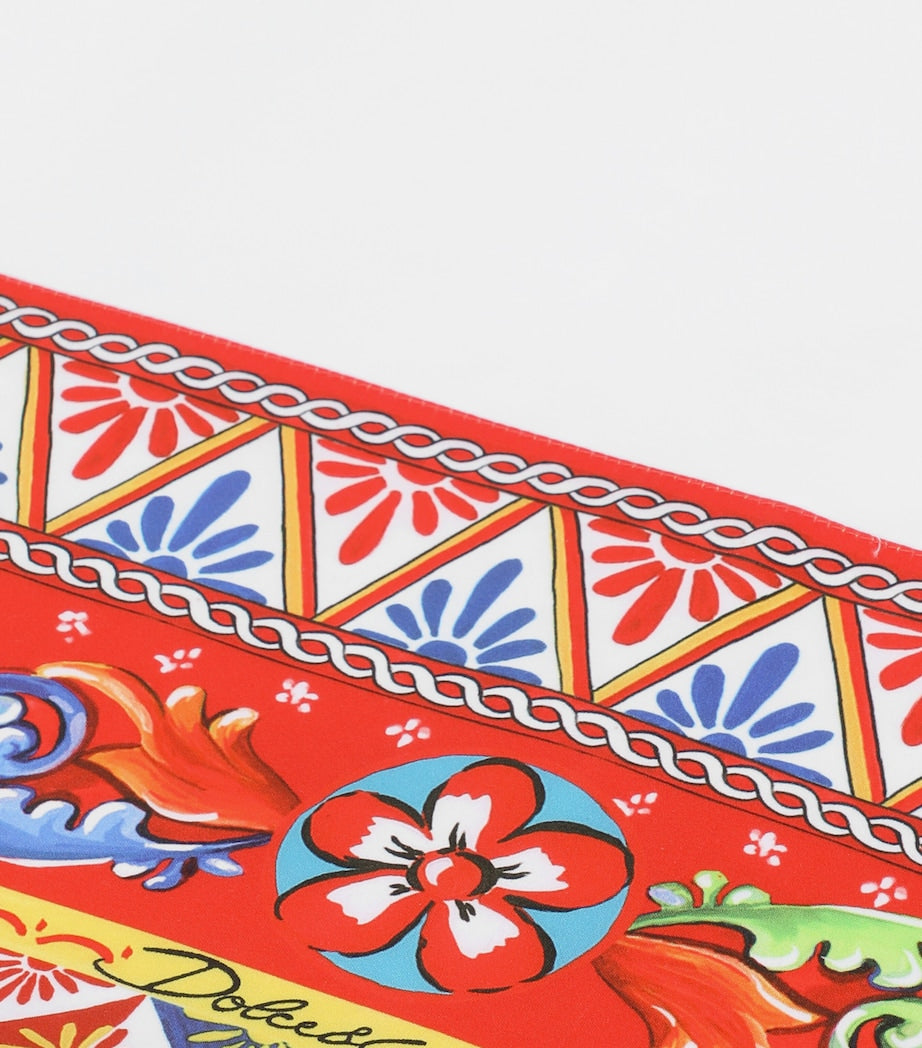 Dolce & Gabbana Casa Carretto King flat sheet - British product