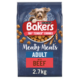 Bakers Meaty Meals Adult Dry Dog Food Beef