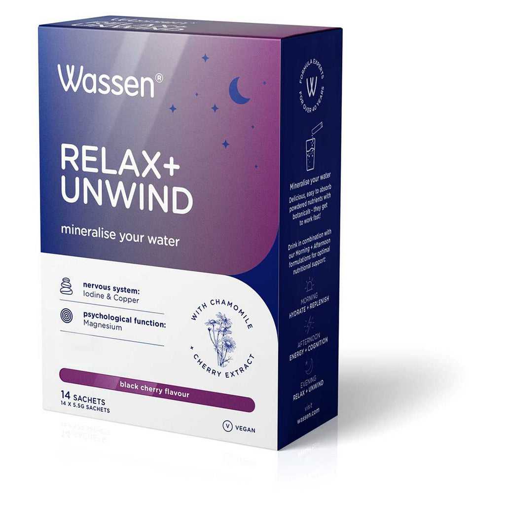 Wassen Relax & Unwind Black Cherry Sachets 5.5g 14s