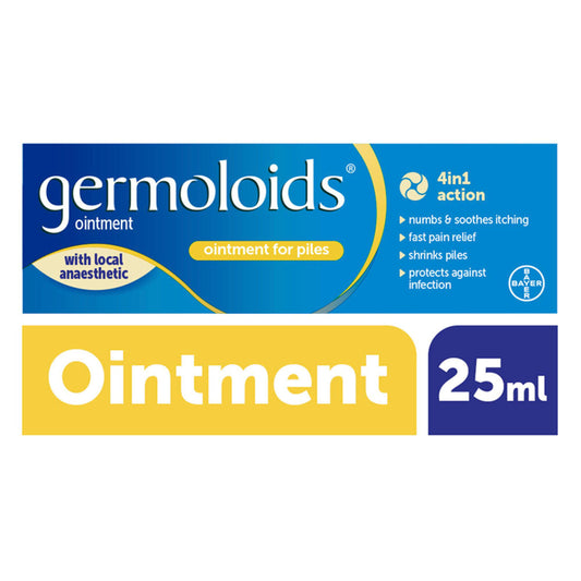 Germoloids Haemorrhoids Ointment 25ml