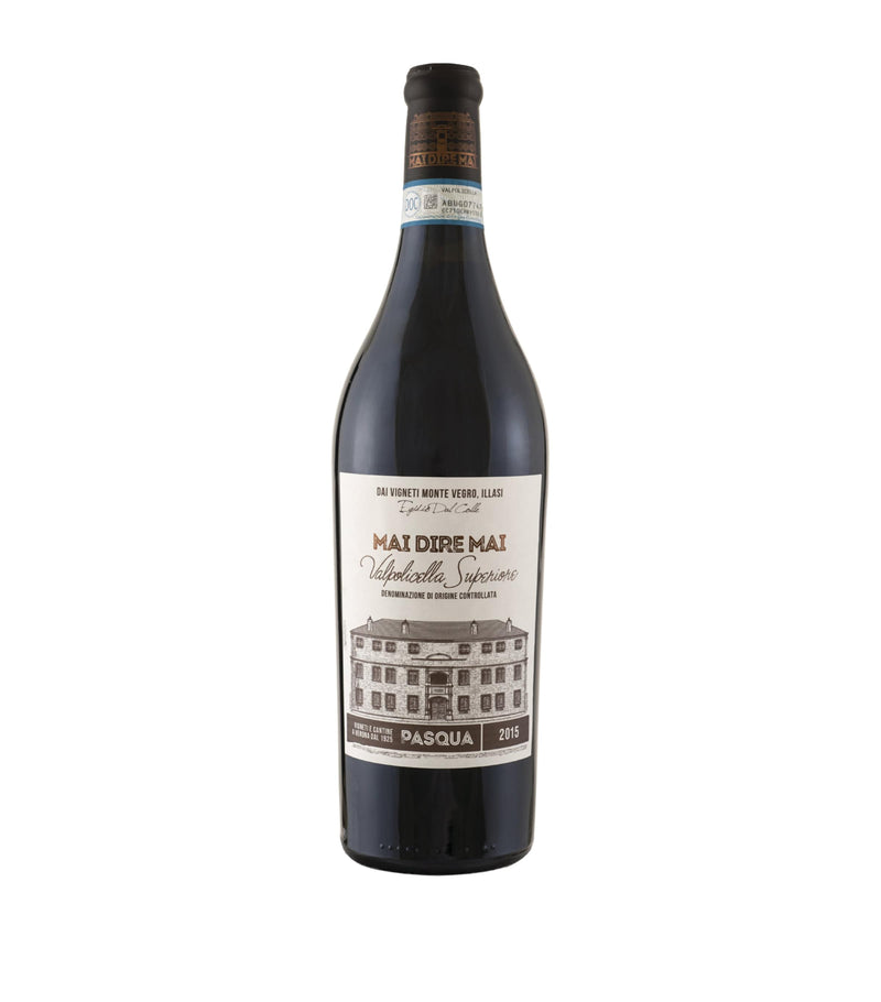 Pasqua Mai Dire Mai Valpolicella 2015 red wine 75cl, imported from the UK