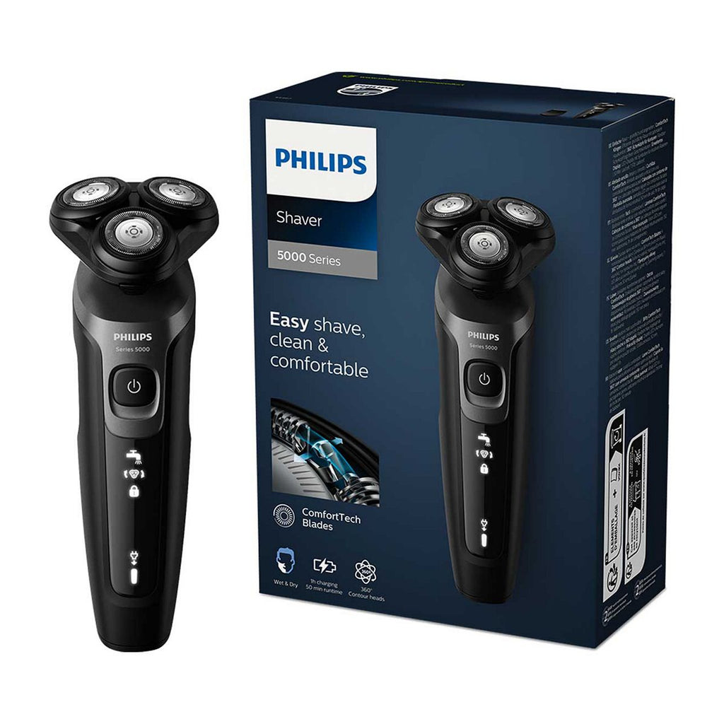 Philips Series 5000 Wet & Dry Men's Electric Shaver, Black - S5467/17