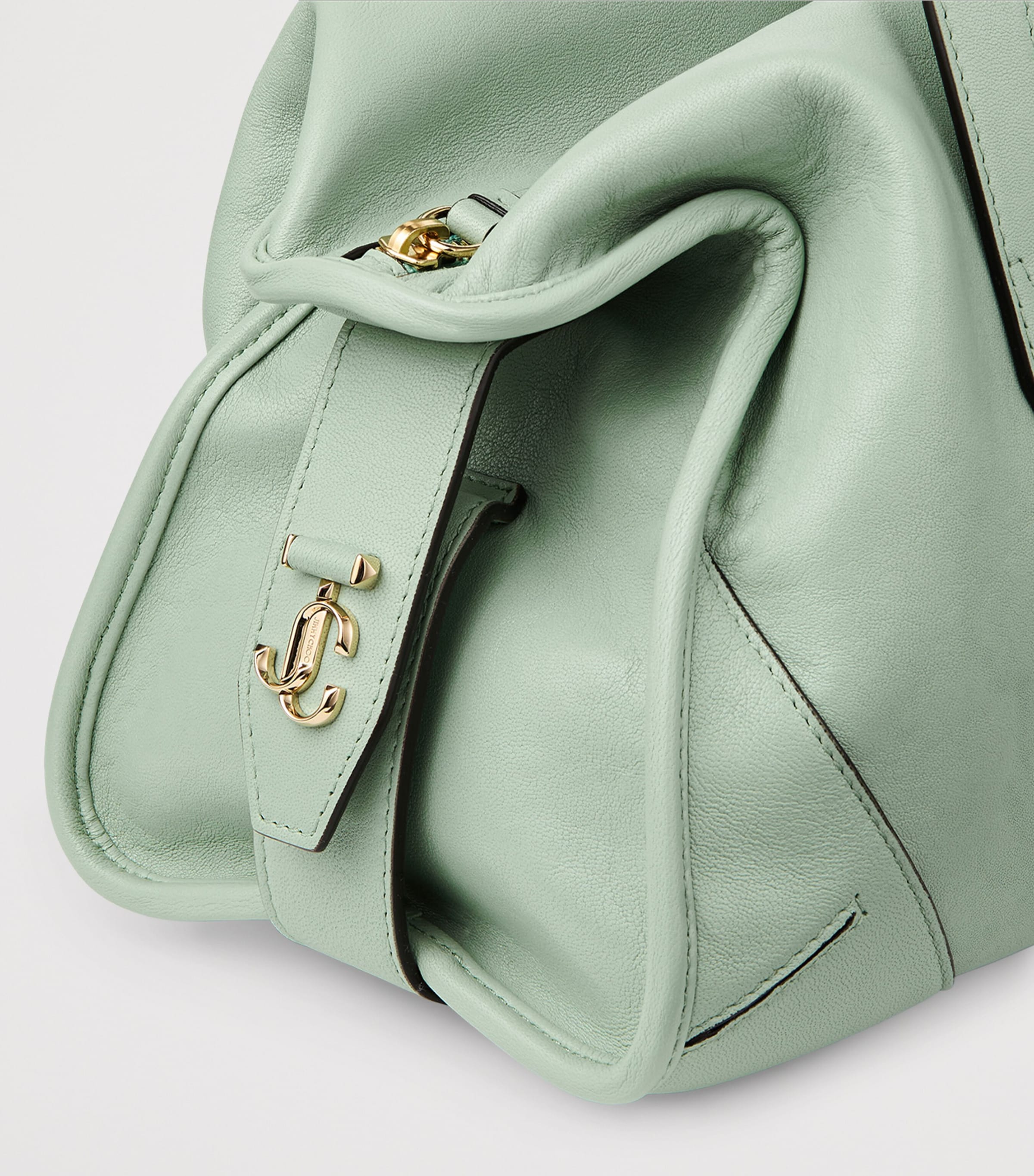 Jimmy Choo medium leather bar holdall bag (British brand)