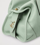 Jimmy Choo medium leather bar holdall bag (British brand)