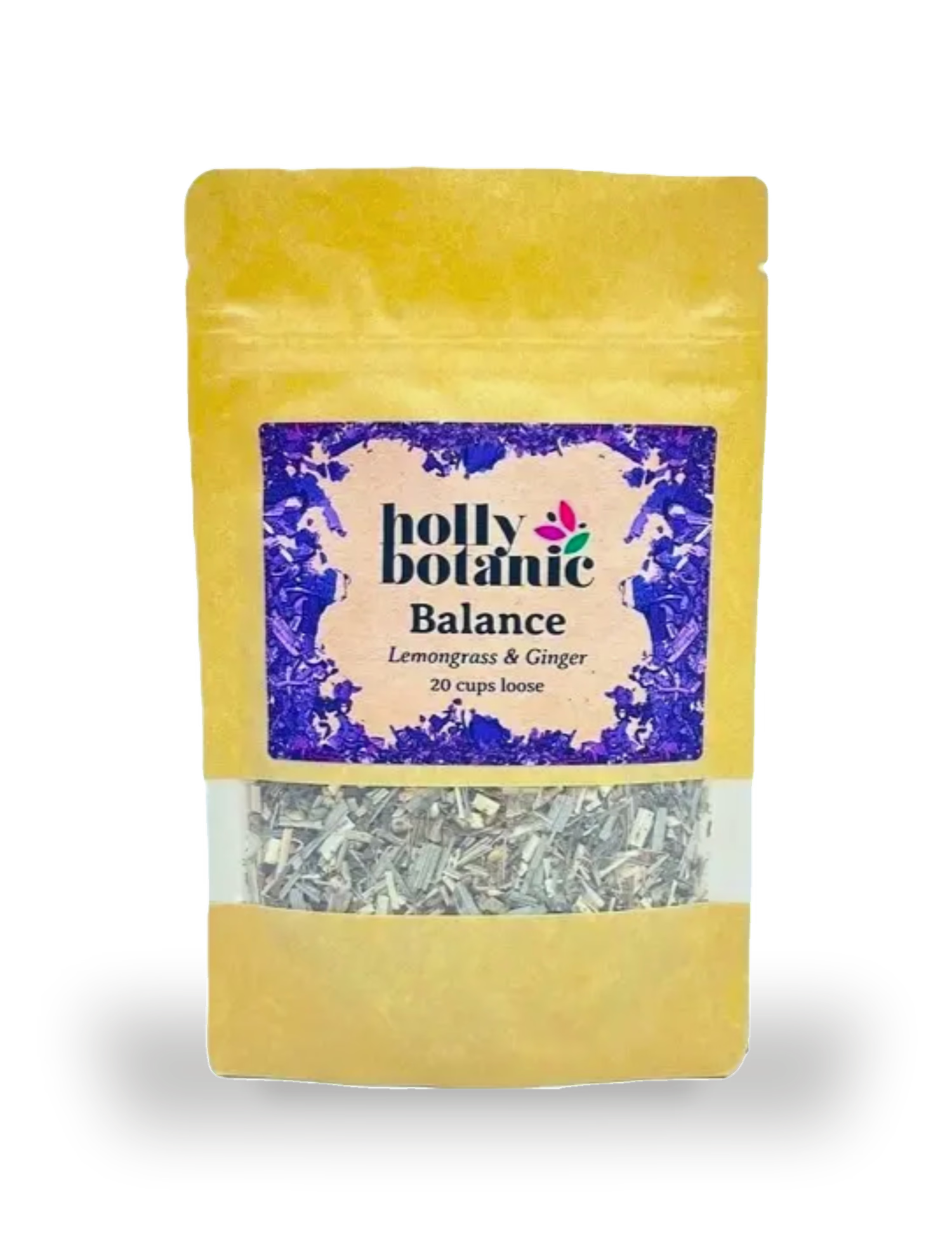 Holly Botanic Balance Tisane Lemongrass Ginger 20 cup, imported from the UK