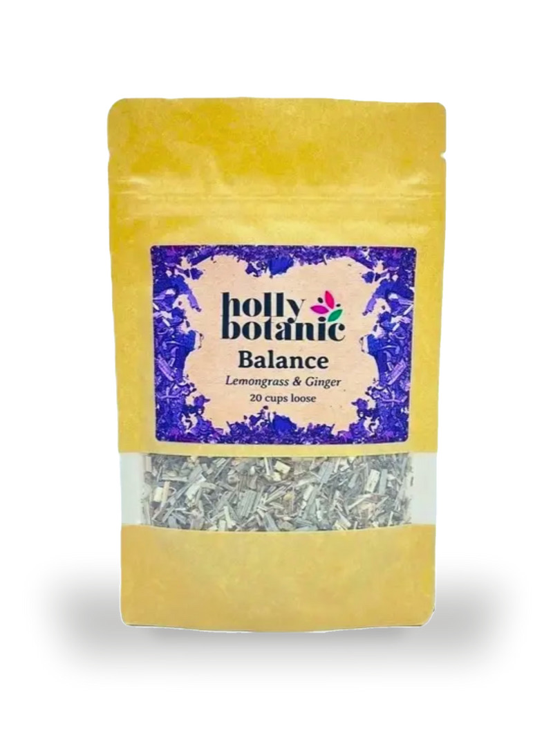 Holly Botanic Balance Tisane Lemongrass Ginger 20 cup, imported from the UK