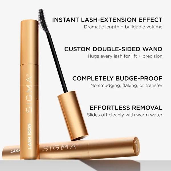 Sigma Beauty Lash Icon Mascara 8ml (British brand)