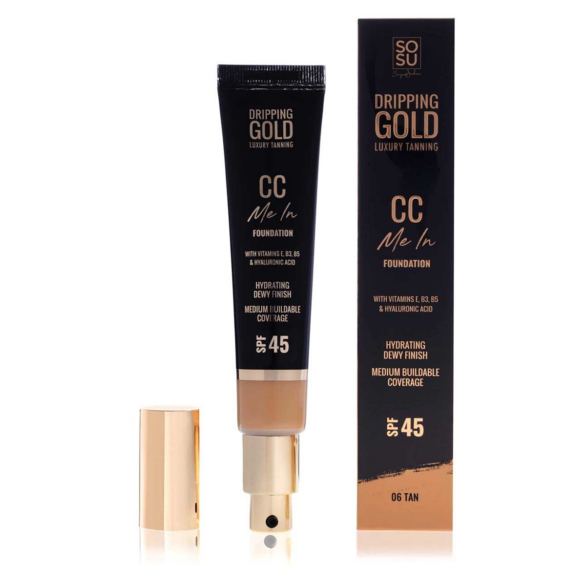 SOSU Dripping Gold CC Cream SPF 06 32ml Body Care Boots   