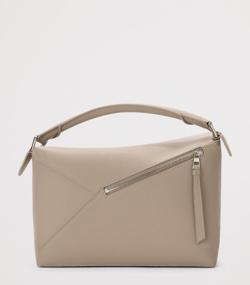 LOEWE medium Puzzle Edge top-handle leather handbag - British product