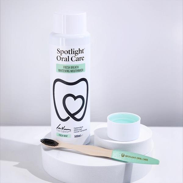 Spotlight Oral Care Whitening Mouthwash mint 500 ml, imported from the UK