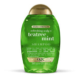 OGX Refreshing Scalp+ Teatree Mint Shampoo 385ml GOODS Superdrug   