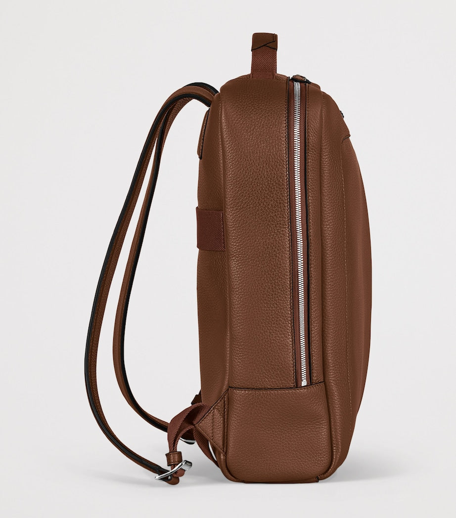 Montblanc leather Companion backpack H30cm W12cm D44cm, UK version