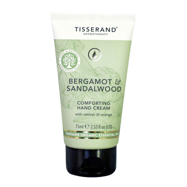 Tisserand Bergamot & Sandalwood Comforting Hand Cream 75ml GOODS Superdrug   