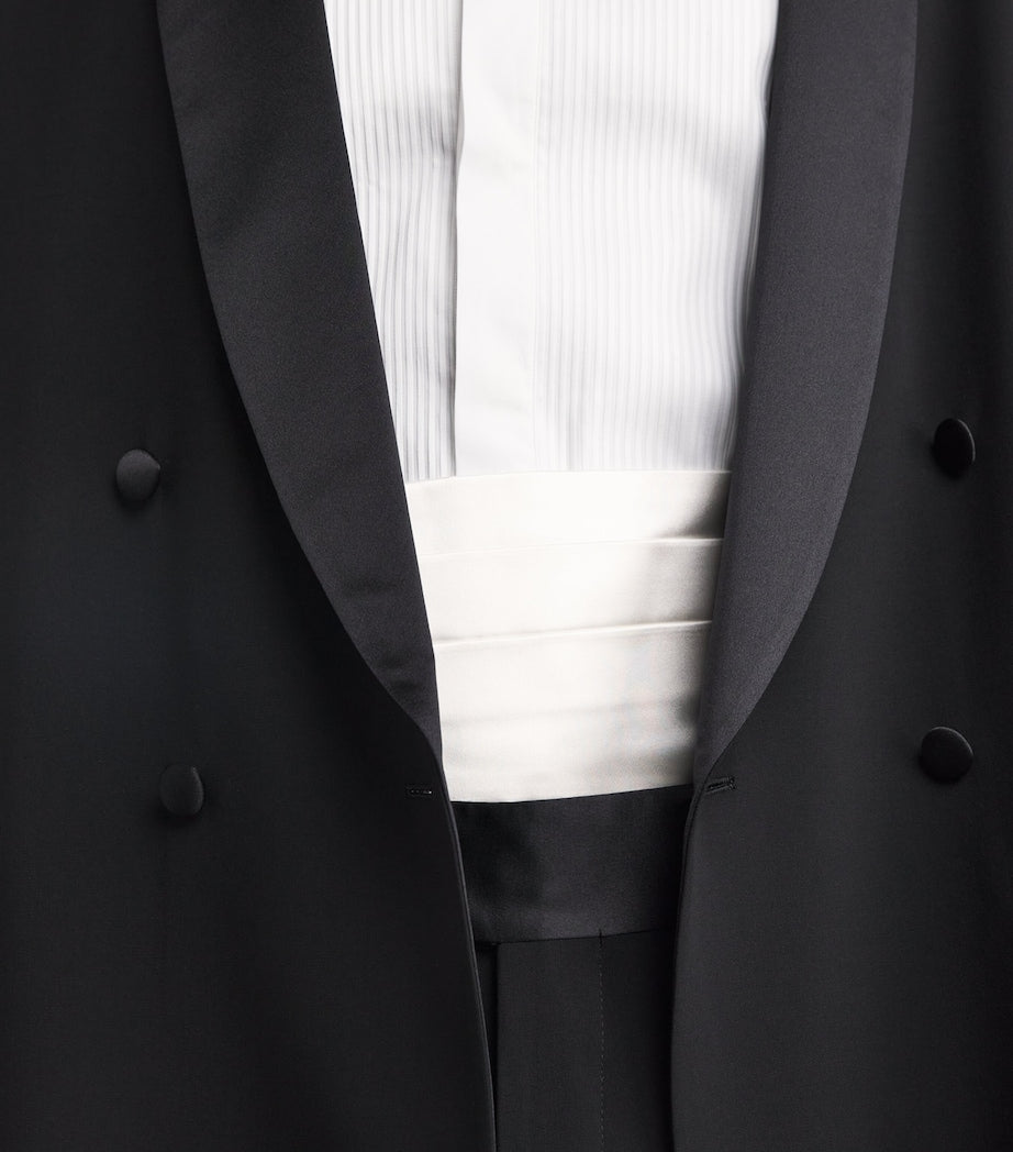 Giorgio Armani silk cummerbund, imported from the UK