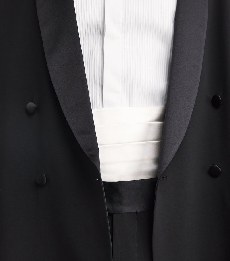 Giorgio Armani silk cummerbund, imported from the UK