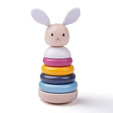 Bigjigs Toys Wooden Rabbit Stacking Rings GOODS Superdrug   