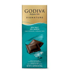 Godiva dark chocolate bar with sea salt 90g, UK version