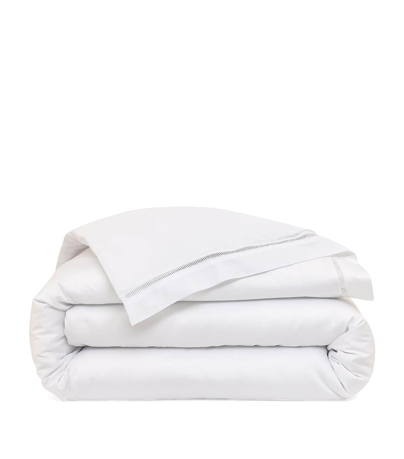 Yves Delorme Colisée Blanc duvet cover 220cm x 260cm (British brand)