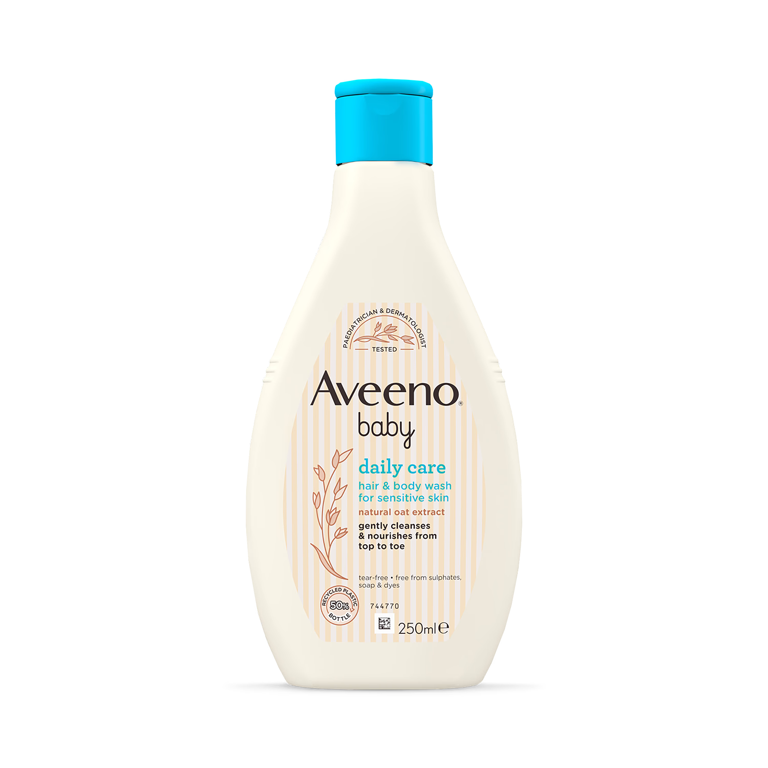 Aveeno Baby Daily Care Haar & Körper Shampoo 250ml - Britisches Produkt