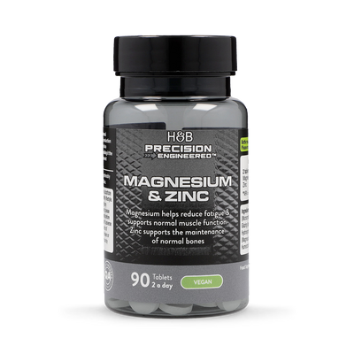 Holland & Barrett Magnesium & Zinc Mineral Tablets 90 Count- Buy online at McGrocer