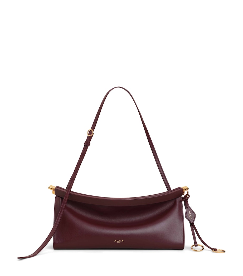 Alaïa medium leather Le Click shoulder bag, imported from the UK