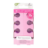 Brushworks Toe Separators - 4 Pairs GOODS Superdrug   