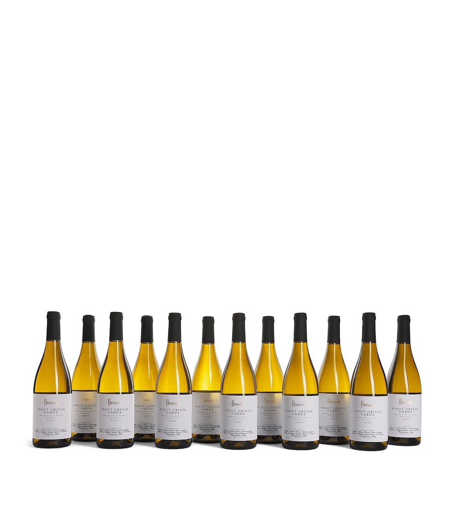 Harrods Pinot Grigio wine case 12 bottles, UK version
