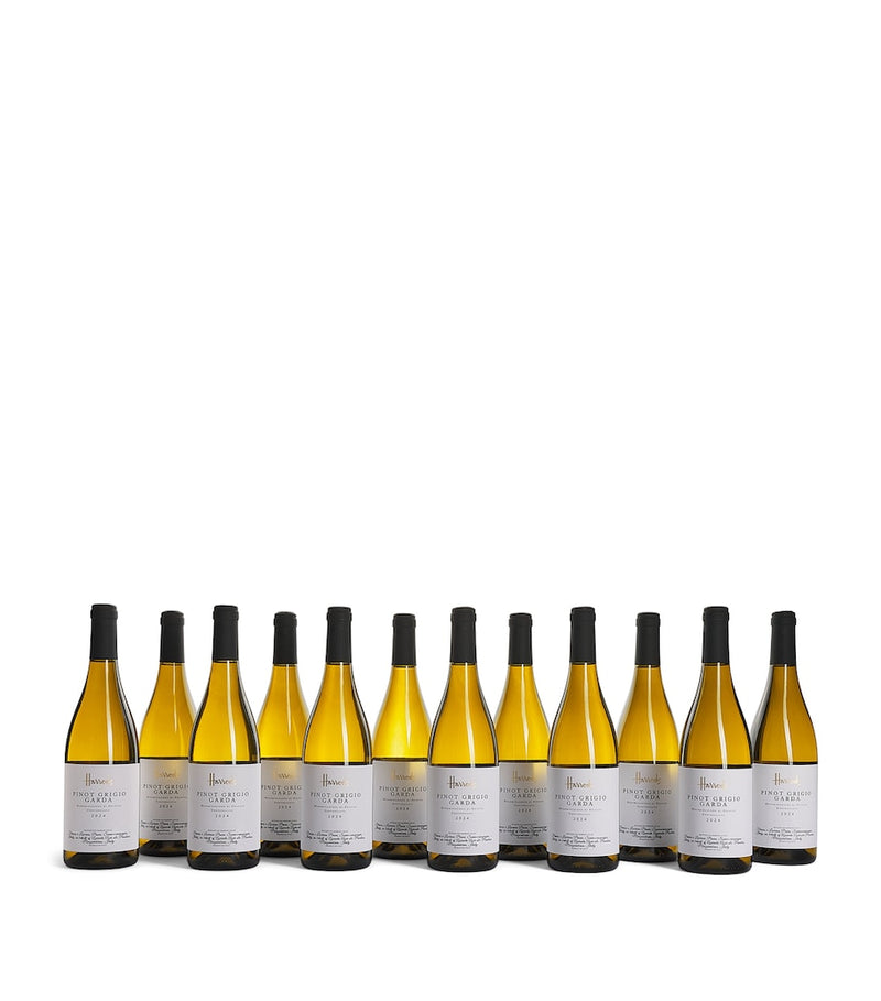 Harrods Pinot Grigio wine case 12 bottles, UK version