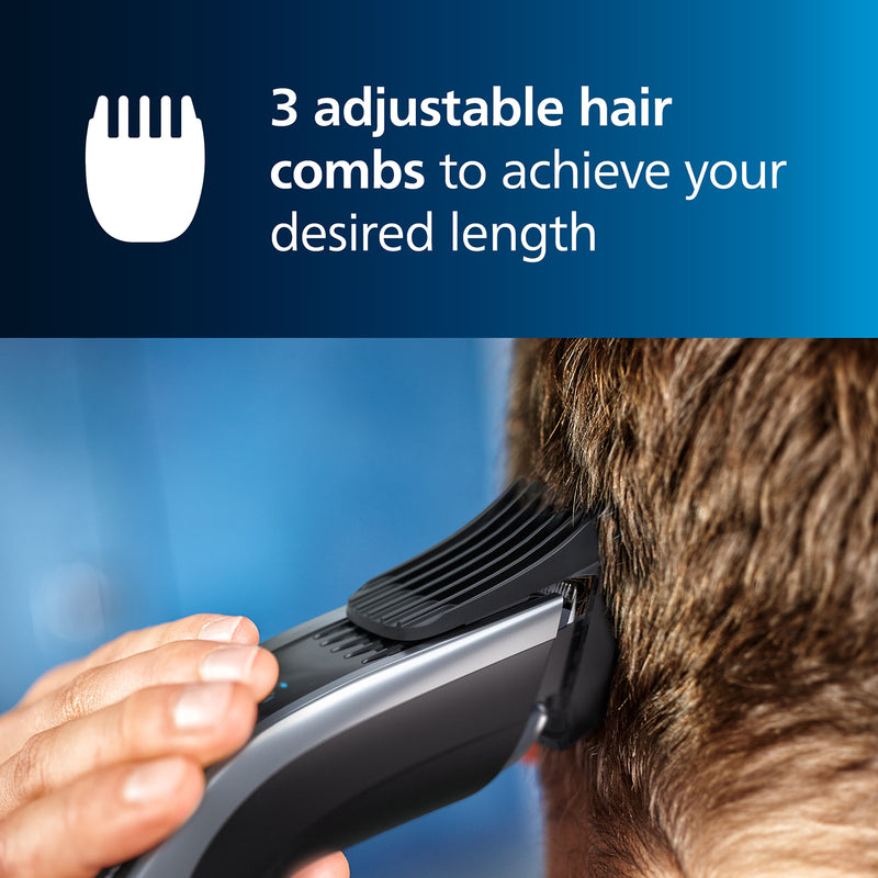 Philips Series 9000 cordless hair clipper with accessories (British brand)