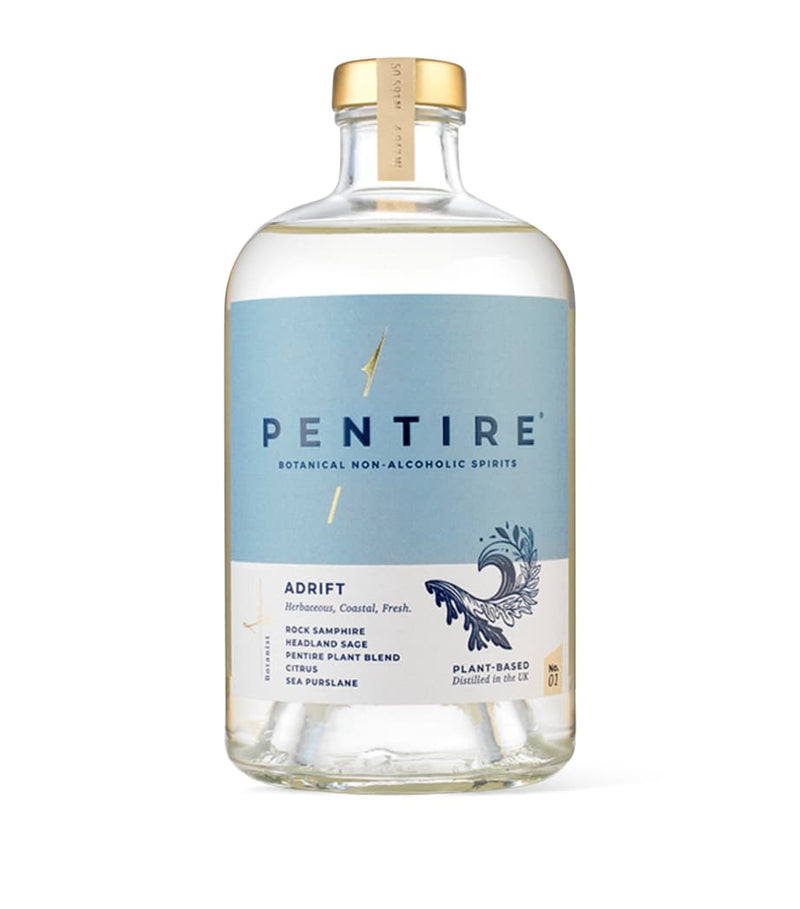Pentire Adrift non-alcoholic botanical spirit 70cl, imported from the UK