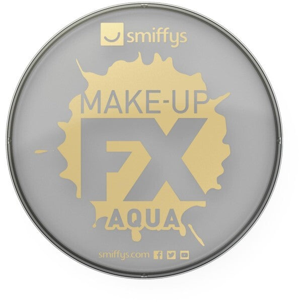 Smiffys face and body paint light grey 16ml, imported from the UK