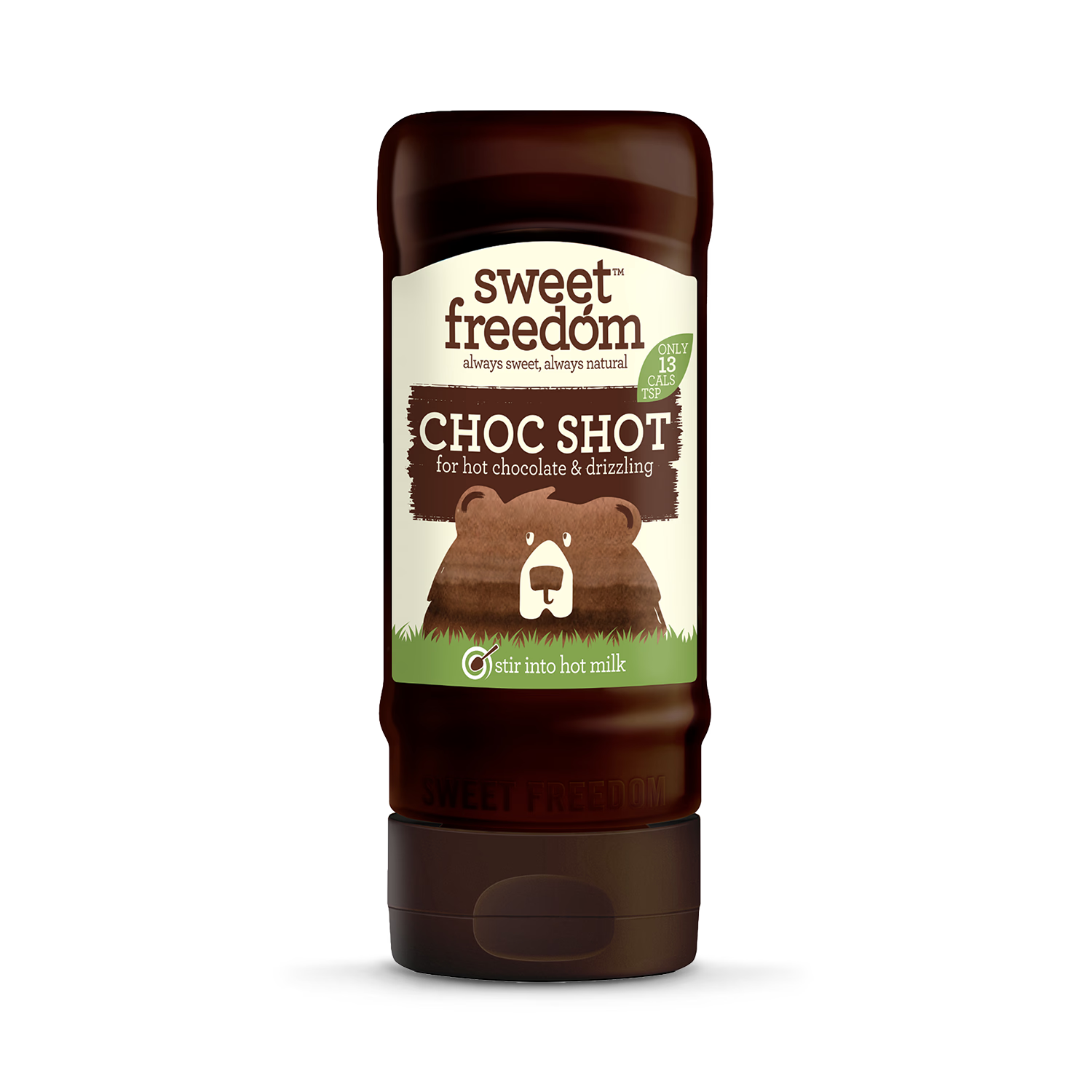 Sweet Freedom Choc Shot liquid chocolate syrup 320g, UK version