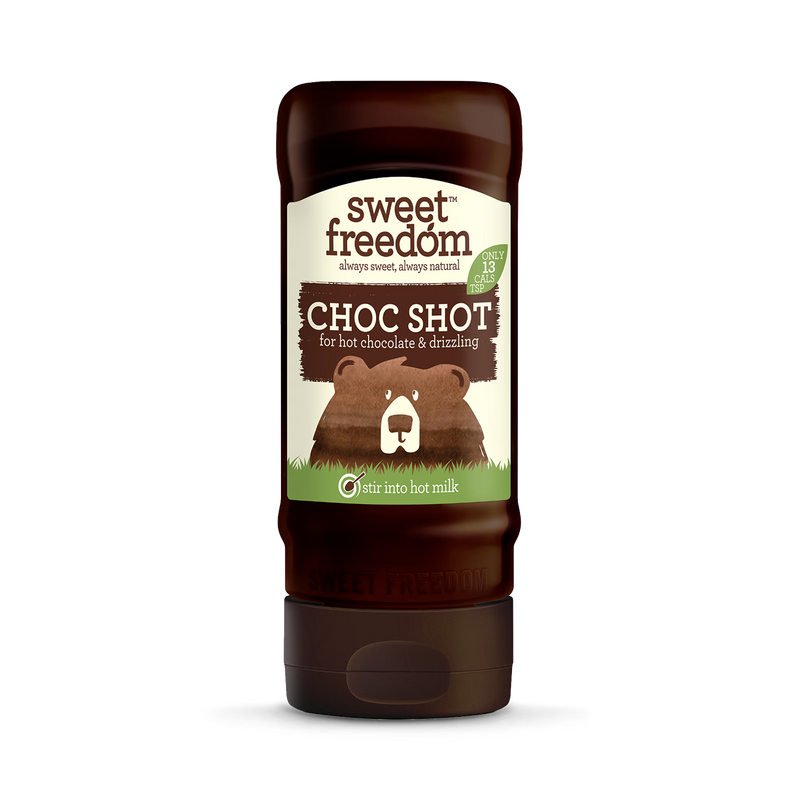 Sweet Freedom Choc Shot liquid chocolate syrup 320g, UK version