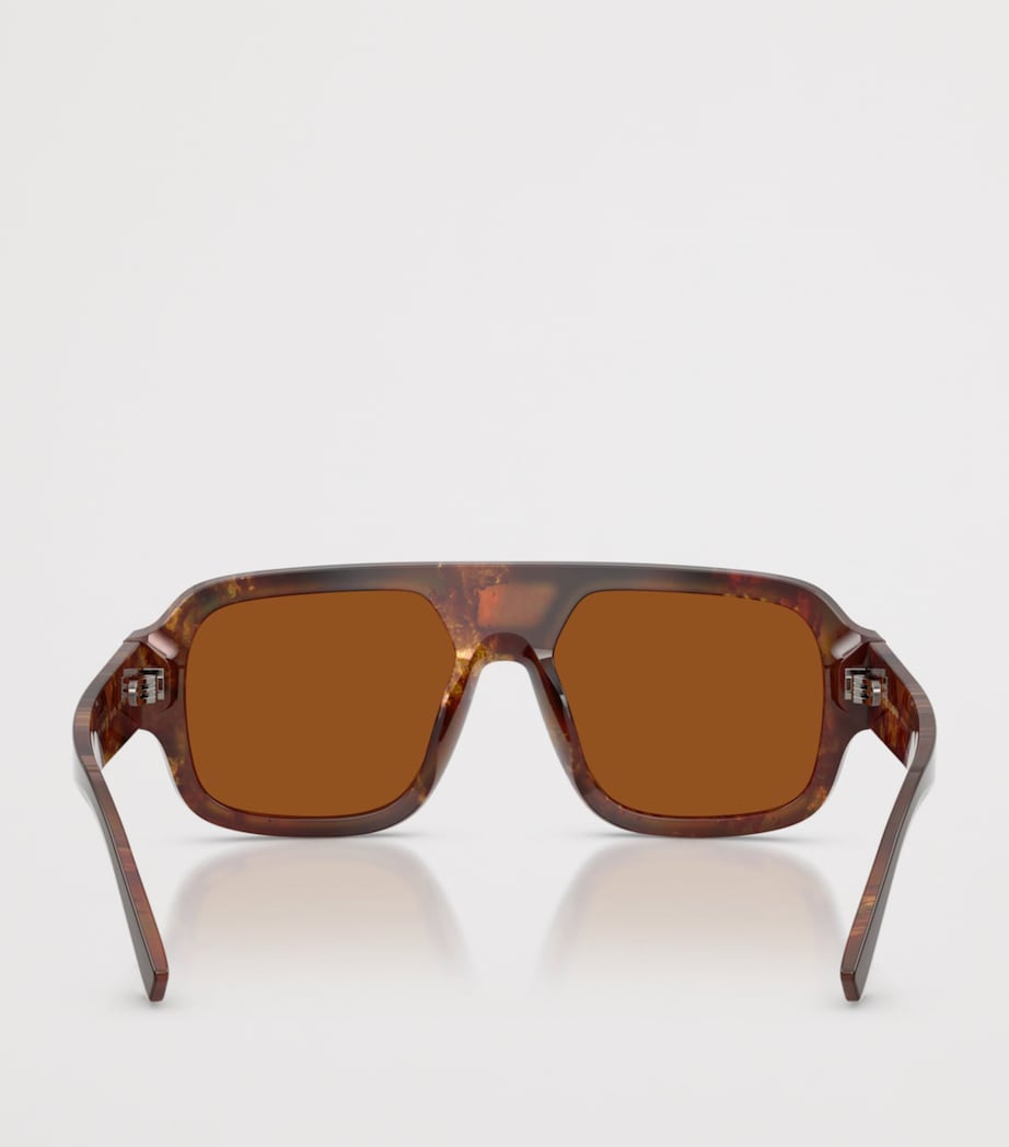 Dolce&Gabbana pilot sunglasses with acetate frame - British product