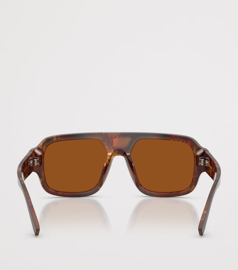 Dolce&Gabbana pilot sunglasses with acetate frame - British product