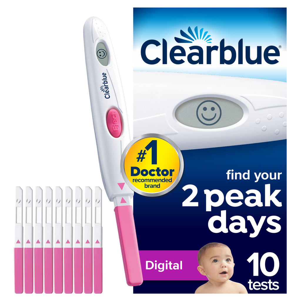 Clearblue Digital Ovulation Test Kit (OPK) x10