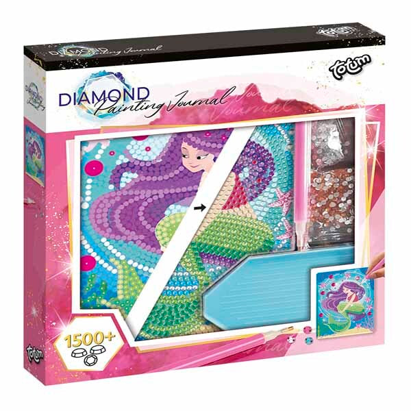 Totum diamond paint notebook mermaid craft kit - British product