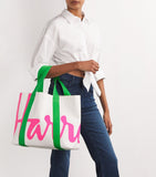 Harrods medium cotton logo tote bag (British brand)